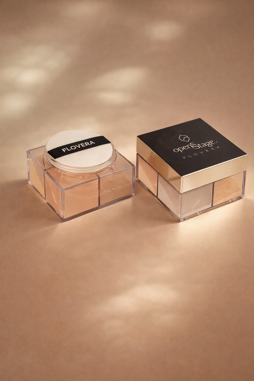 Пудра рассыпчатая четырехцветная SATIN PRISM 